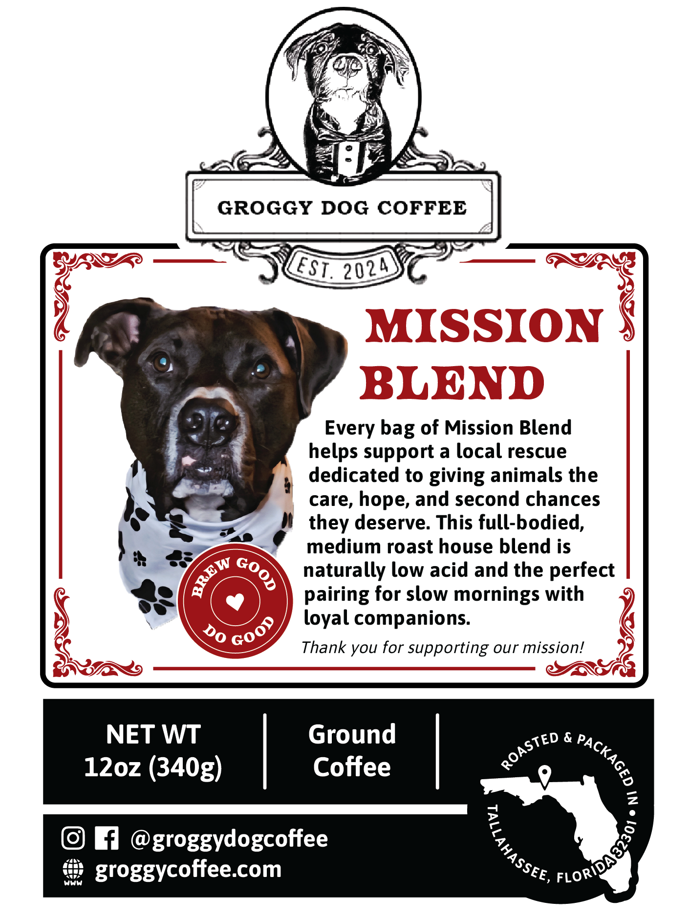 Mission Blend - Benefiting Florida Animal Rescues