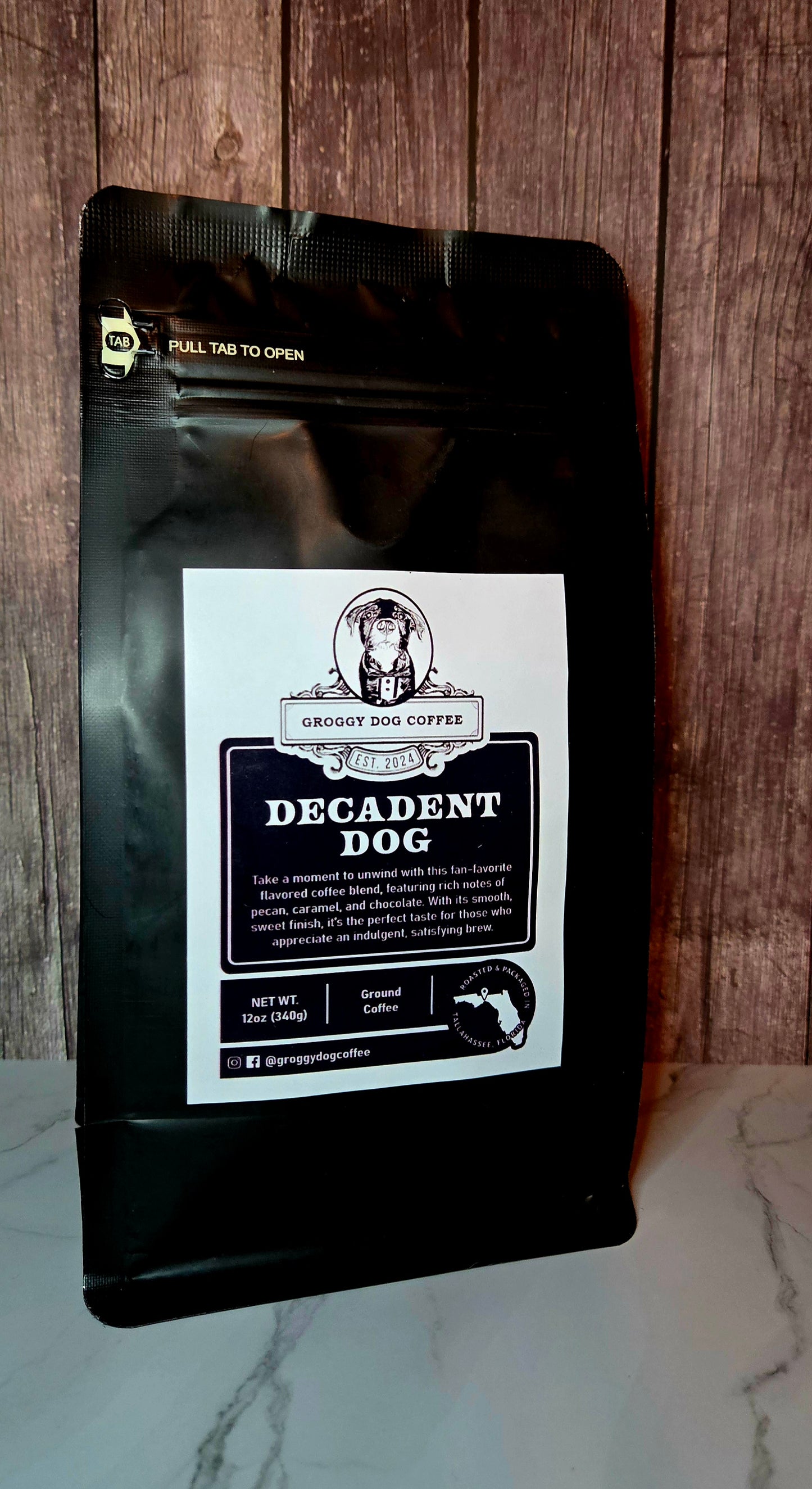 Whole Bean Decadent Dog Medium Roast - Better Morning Bundle