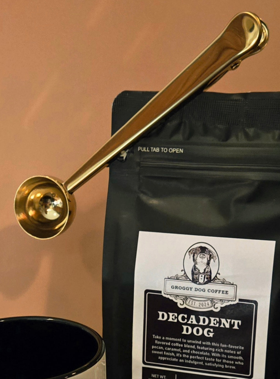 The 2 in 1 Coffee Scoop Clip