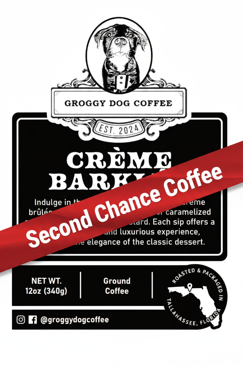 Second Chance - Crème Barklée Medium Roast 12oz Ground Coffee