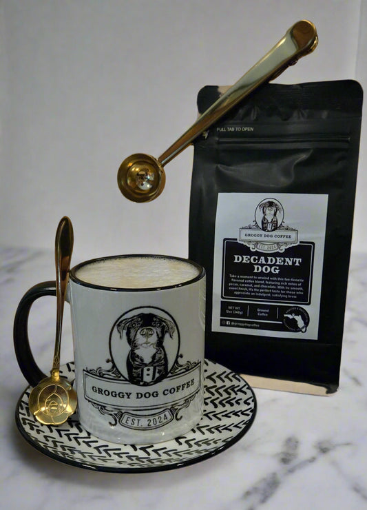 Decadent Dog Medium Roast 12oz Ground Coffee